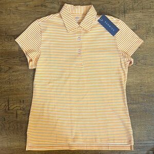 RENWICK NWT S/S STRIPE POLO